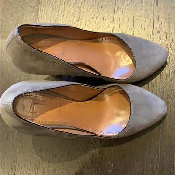 Grey Suede Alaia Heels - Picture 3 of 5